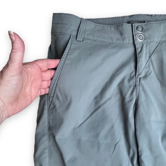 Prana Bermuda Shorts Nylon Stretch Pockets Outdoor Hiking Hybrid Performance 6 - Picture 3 of 9